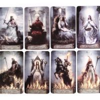 Tаро карти: Runic Tarot & Heaven and Earth Tarot & Tarot de la Nuit, снимка 4 - Карти за игра - 33814222