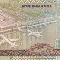 5 долара 2002, Фиджи, снимка 2 - Нумизматика и бонистика - 44979266