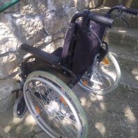 Сгъваема инвалидна рингова количка BREEZY  Ширина на седалката 52см, снимка 7 - Инвалидни колички - 45270477