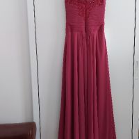 Официална рокля в бордо, снимка 5 - Рокли - 45444975