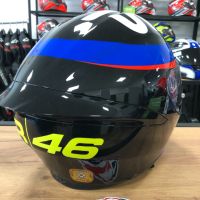 Мото Каска за мотор AGV K1 VR46 SKY RACING TEAM BLACK/RED,размер M-S, снимка 5 - Аксесоари и консумативи - 45351800