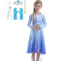 Рокли на Елза, снимка 1 - Детски рокли и поли - 45451500