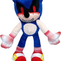 Плюшена играчка Соник, Син, Sonic, 30cm, снимка 1 - Плюшени играчки - 45552492