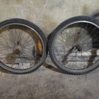 Комплект капли 24 цола със гуми и касета със венци ЧЕТЕТЕ ОПИСАНИЕТО, снимка 3 - Части за велосипеди - 45640287