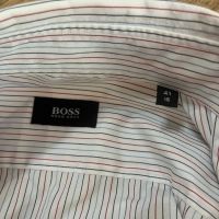 Мъжка риза с дълъг ръкав Hugo Boss Размер 41/15, снимка 5 - Ризи - 45469458