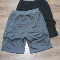 Спортни бермуди - сиви и черни, снимка 2 - Къси панталони - 45118398