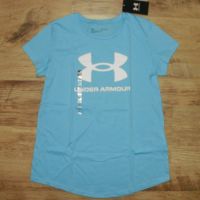 UNDER ARMOUR оригинална юношеска тениска за момиче 13/15г., снимка 1 - Детски тениски и потници - 45891945