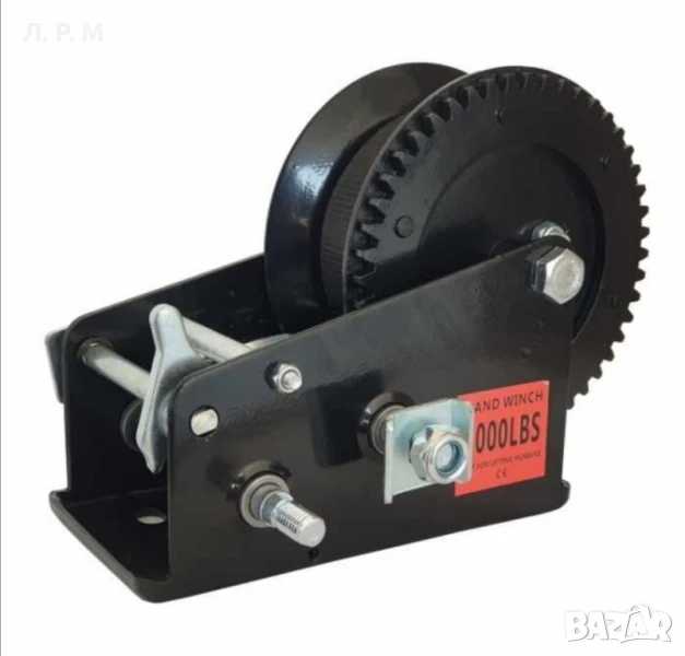 ръчна лебедка с текстилно въже 3000LBS 1350кг , снимка 1