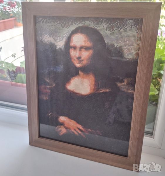 Диамантен гоблен "Мона Лиза", снимка 1