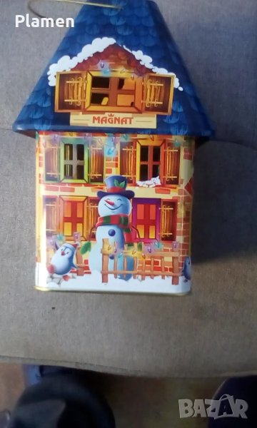 Ламаринена кутия фенер, снимка 1