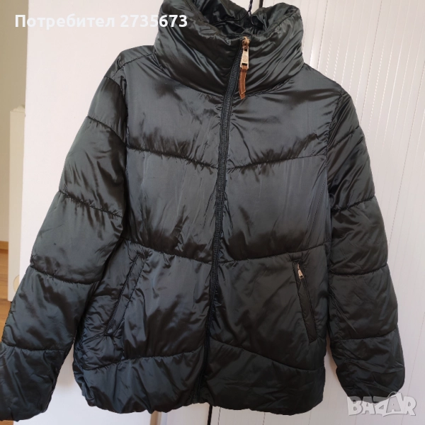 Дамско яке на марка Massimo Dutti. Носено малко, в масленозеленцвят. За пролет _есенно време. , снимка 1