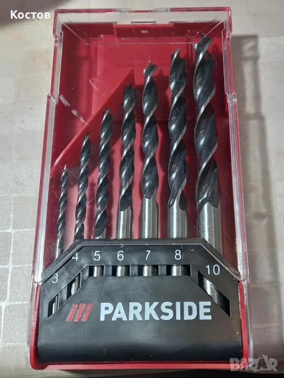 Комплект Свредла за Дърво, снимка 1