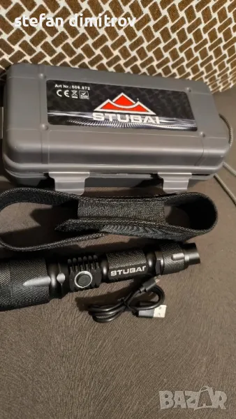 STUBAI® LED фенерче с батерия и 800 лумена

, снимка 1