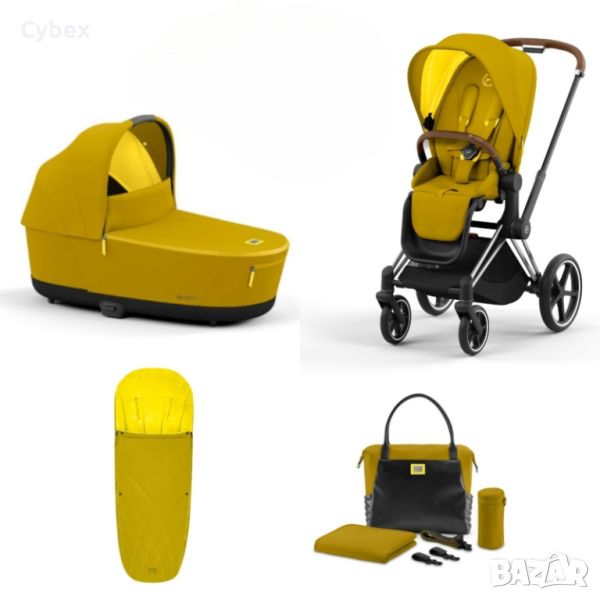 Cybex Priam 4 Mustard Yellow, снимка 1