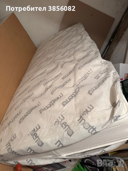 Двулицев матрак на Тед”Matterra”, размер 90/200, снимка 1