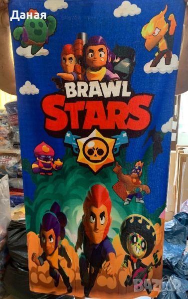 Плажна кърпа Brawl Stars , снимка 1