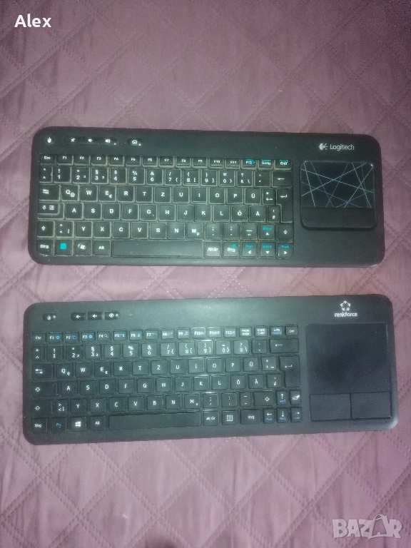 Клавиатура безжична Logitech, renkforce, снимка 1