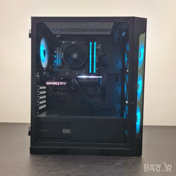 Компютър За Игри! RTX 3070 8GB, AMD Ryzen 5 5600, SSD 500GB, 16RAM, снимка 1