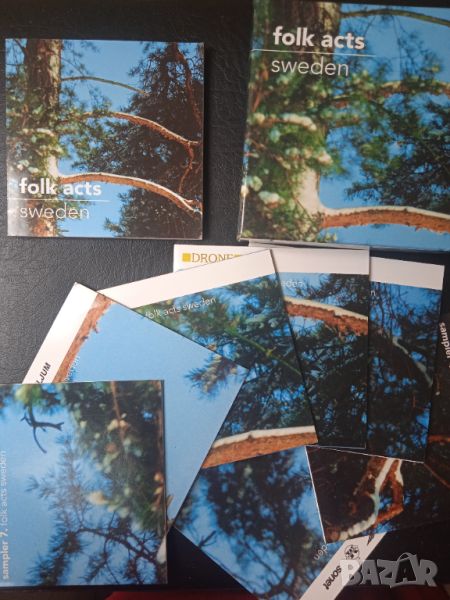 Folk Acts Sweden - комплект от 7 оригинални диска в картонен бокс + книжка, снимка 1