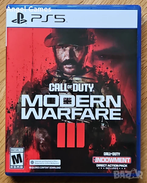 Call of Duty Modern Warfare 3 PS5 Playstation 5 Плейстейшън CoD MW PS, снимка 1