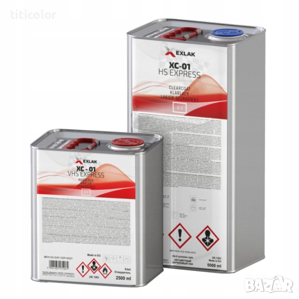 Лак Express XC-01 VHS-5лт, снимка 1
