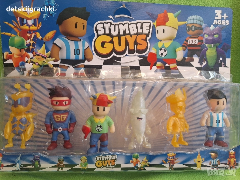 Stumble guys (Стъмбал гайс) - огромен комплект с 10 фигурки , снимка 1