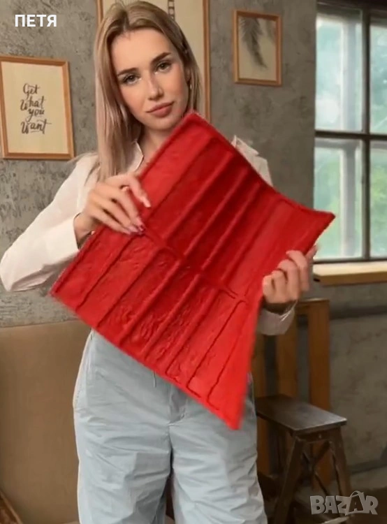 Давам под наем за 10лв. на ден. Депозит 80лв. + сума за броя дни. Калъпи/форми за декоративни тухли , снимка 1