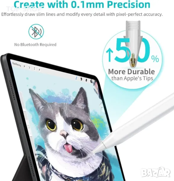 Оригинален стилус Metapen  Pencil A8 iPad, снимка 1