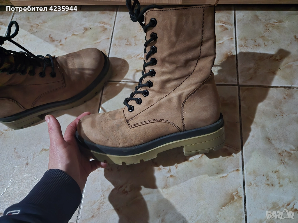 Avenue естествена кожа боти , снимка 1