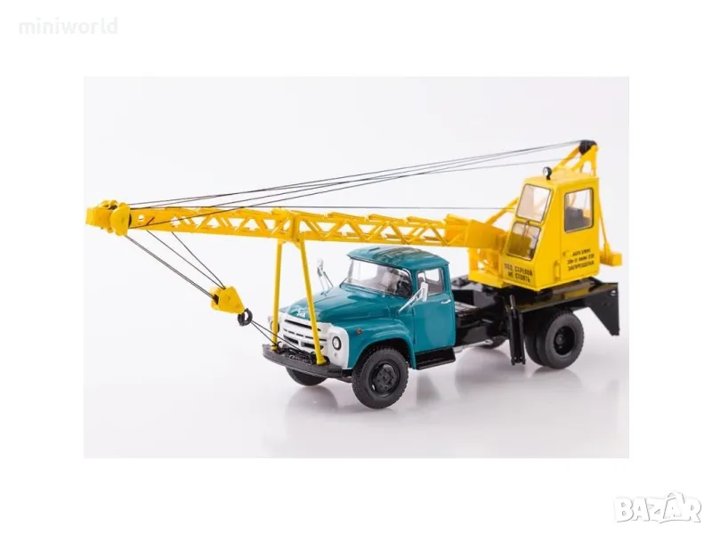 ЗИЛ-130 AK-75V автокран - мащаб 1:43 на SSM моделът е нов в PVC дисплей-кейс, снимка 1