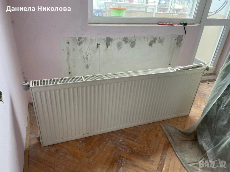 Стоманени радиатори и газово котле в добро състояние, снимка 1