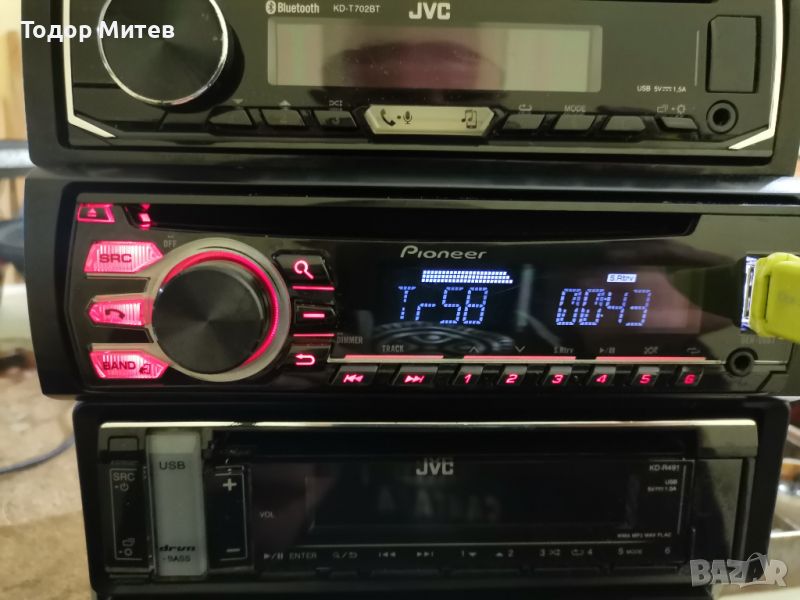 Pioneer DEH-09BT Bluetooth, снимка 1