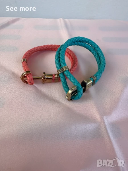 PAUL HEWITT гривни кожа и стомана , снимка 1