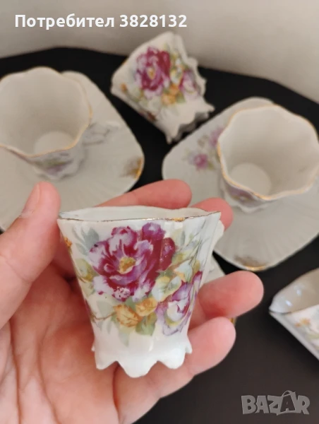 сет за кафе антикварен, снимка 1