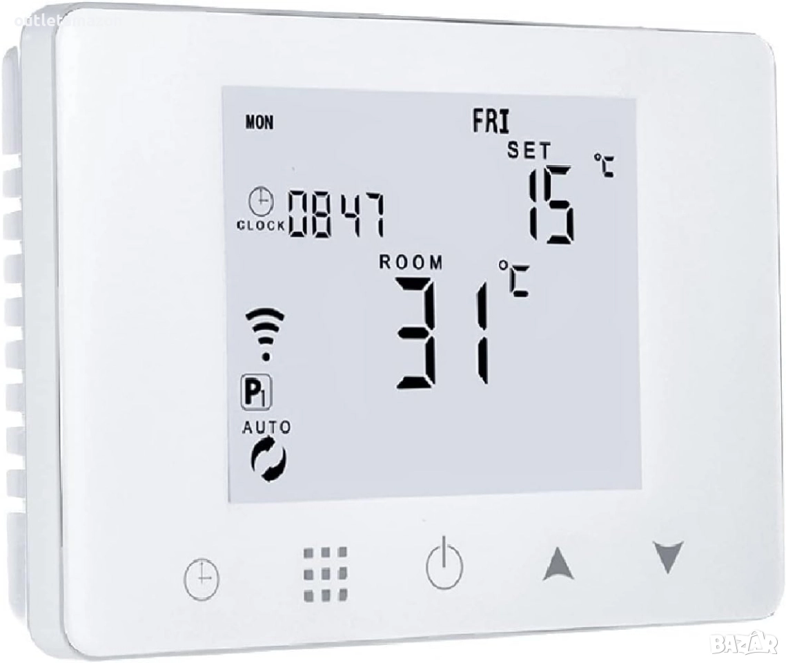 Homcloud CTW Цифров хронотермостат Smart Wi-Fi за газови и водни бойлери, снимка 1