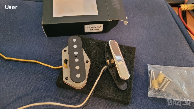 Алнико адаптери за Fender Telecaster, снимка 1