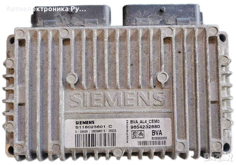 ЕБУ АВТОМАТИЧНА СКОРОСТНА КУТИЯ PEUGEOT 307, CITROEN C4 1.6, S118025601 C, 9654232880 BVA , снимка 1