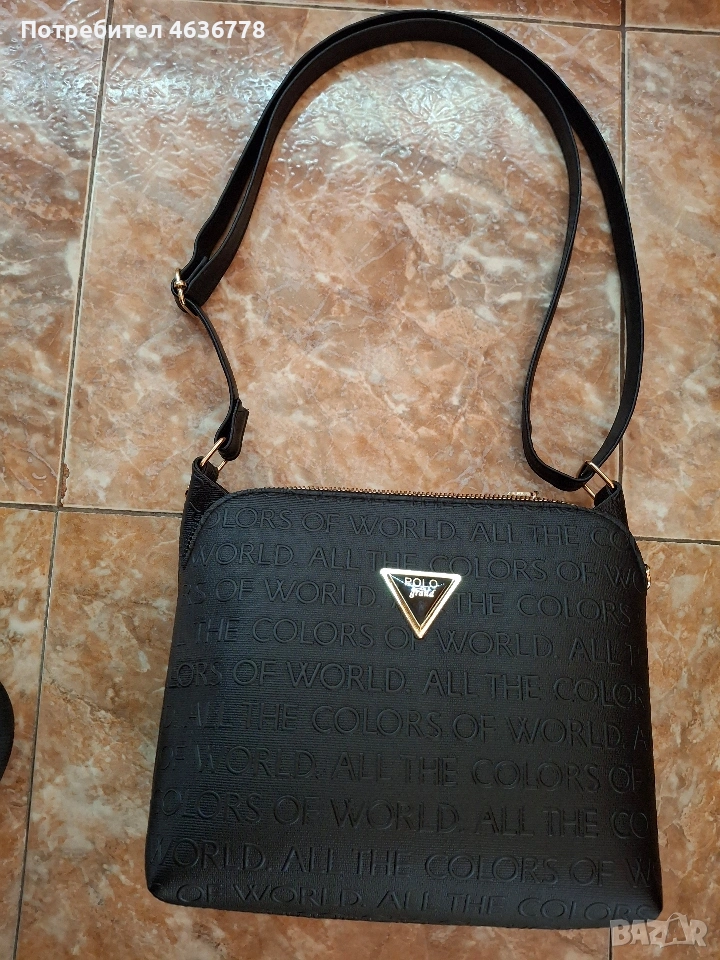 Оригинална чанта за и през рамо POLOGRAND London с 3 отделения, снимка 1