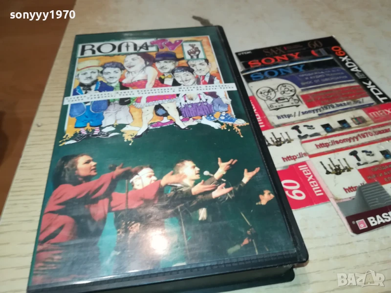 ROMA TV-ORIGINAL VHS VIDEO TAPE 1007250943, снимка 1