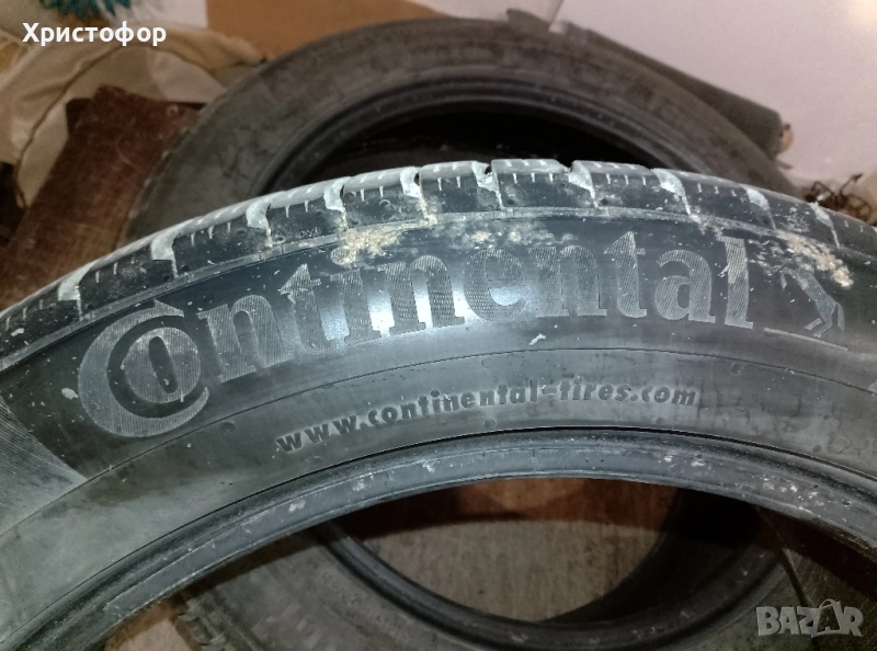 Продавам 2бр Зимни continental 215/55/18 дот48/20, снимка 1