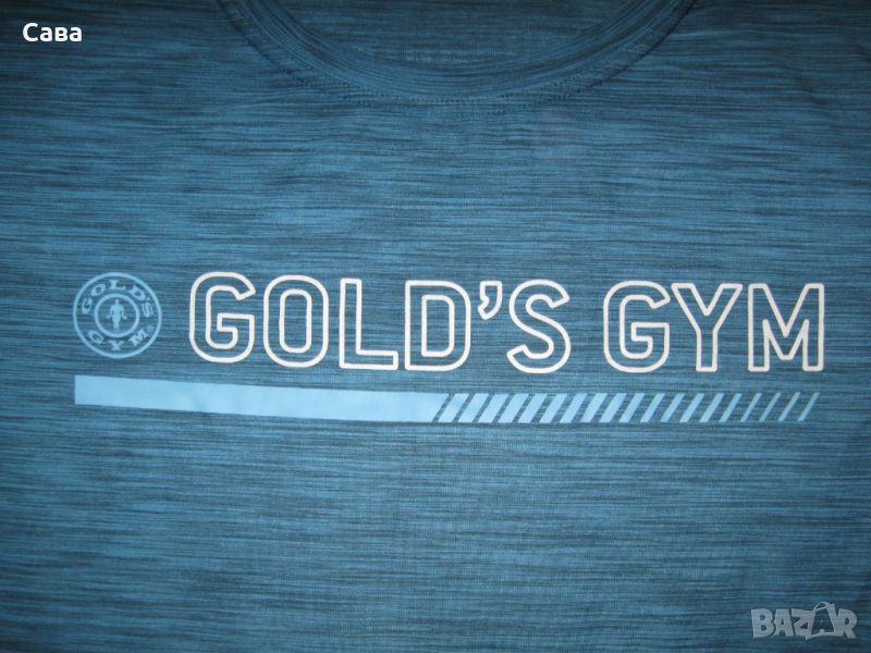 Тениска GOLD,S GYM  мъжка,ХЛ, снимка 1