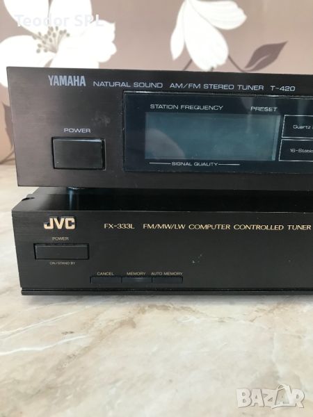 2 броя фм тунер за ремонт или части Yamaha JVC, снимка 1