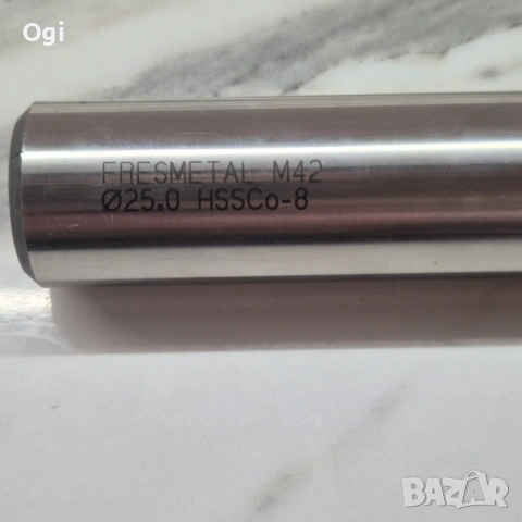 Фрези челно-цилиндрични HSS Co, снимка 4 - Стругове - 54162501