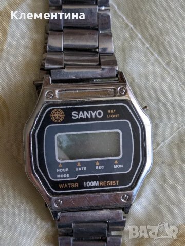 Часовник SANYO, снимка 2 - Мъжки - 47106406