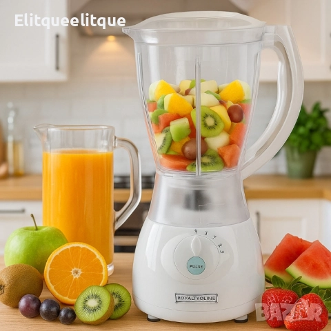 Блендер с приставка за мелница Royalty Line SM-400P.2, снимка 2 - Блендери - 52362935