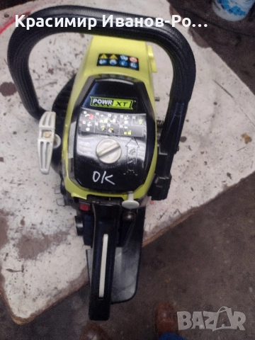 RYOBI RCS3840T Бензинова резачка, снимка 3 - Градинска техника - 52021268