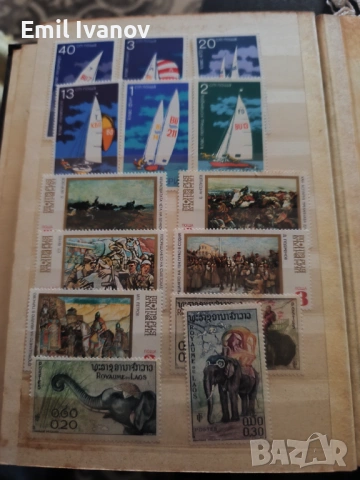 Продавам два класира с пощенски марки, снимка 7 - Колекции - 53254776