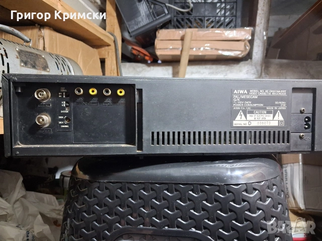 Видео Aiwa, снимка 4 - Плейъри, домашно кино, прожектори - 53746411