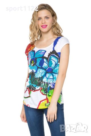 Desigual/S-M/нова дамска блуза, снимка 2 - Тениски - 46364537