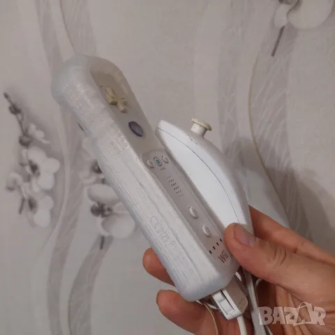 ДИСТАНЦИОННО УПРАВЛЕНИЕ ЗА КОНЗОЛА NINTENDO WII + NUNCHUCK NUNCHUK + СИЛИКОН + КАИШКА, снимка 4 - Джойстици и геймпадове - 48911664